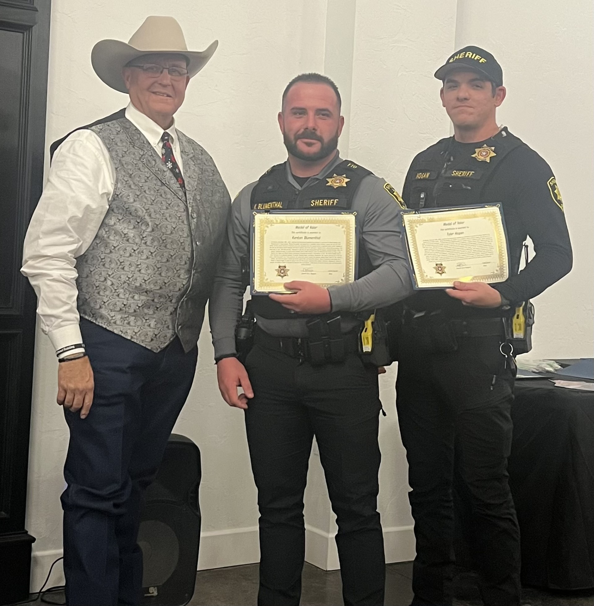 Medal Of Valor Award Issued